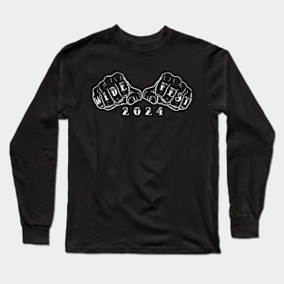 Knuckles (Widefest 2024) (Dark) Long Sleeve T-Shirt